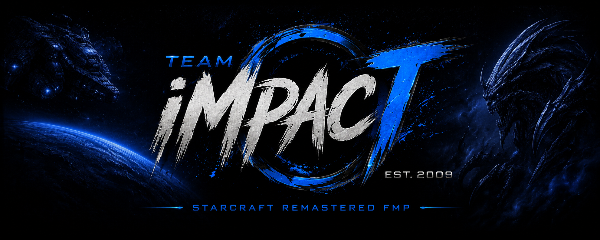Team iMpacT StarCraft styled header art